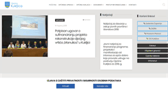 Desktop Screenshot of opcina-kukljica.hr